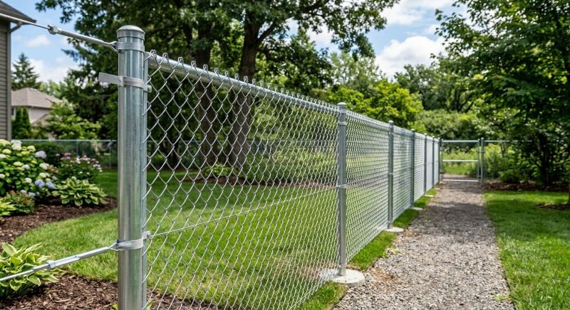 Chain Link Gate Installation in Roseville, CA
