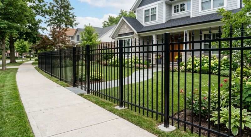 Steel Fence Installation in Grand Rapids, MI