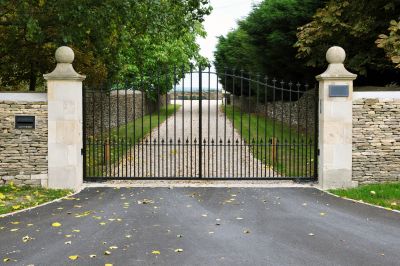 Improve the Function of the Wrought Iron Gate!