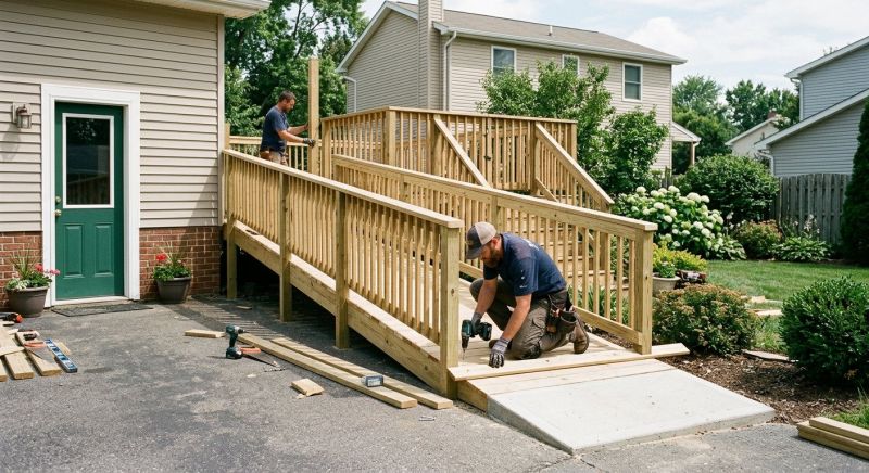 Ada Ramp Installation in Wilmington, NC