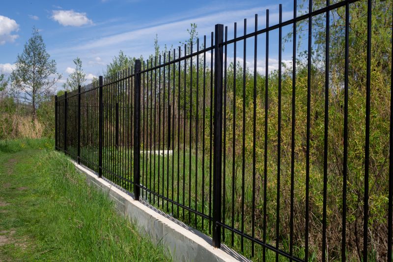 Aluminum Fence Installation in Alpharetta, GA