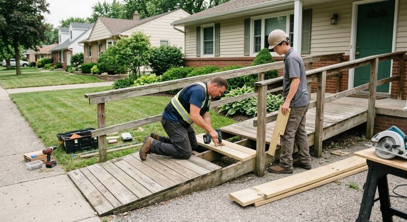 Church Ramp Installation in Conroe, TX