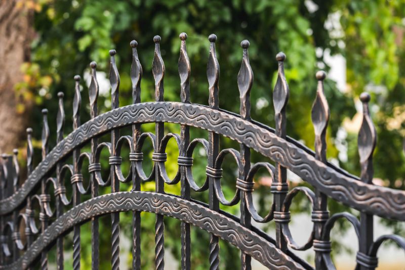 Gothic Iron Fence Installation in Alpharetta, GA