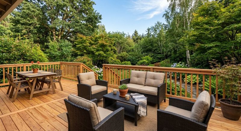 Hardwood Deck Installation in Seattle, WA