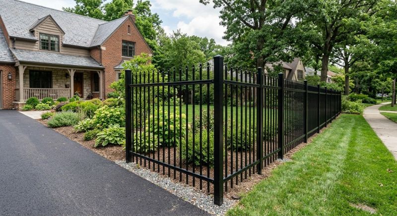 Metal Fence Construction in Des Moines, IA