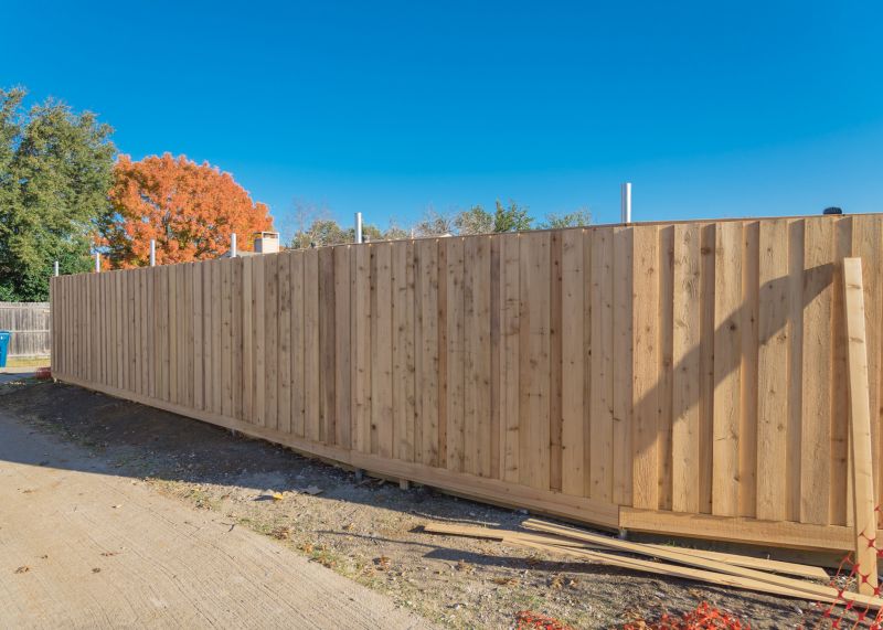 Plank Fence Installation in Roseville, CA