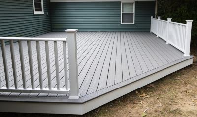 Redwood Deck Installation in Norwalk, CT