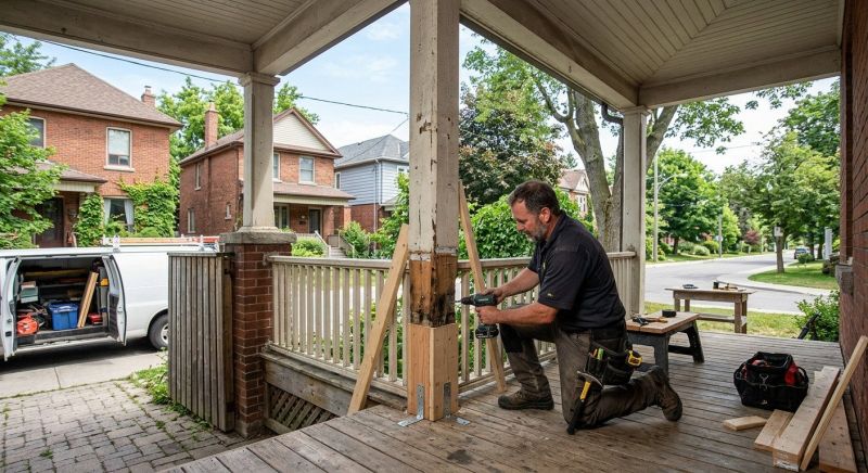 Terrace Railing Repair in Seattle, WA
