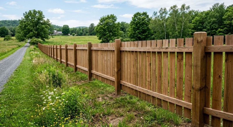 Treated Fence Installation in Roseville, CA