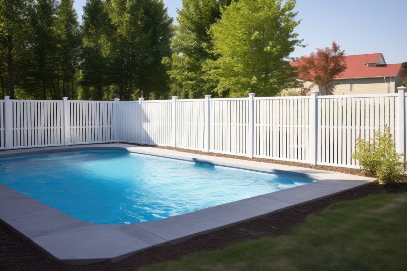 Vinyl Pool Fence Installation in Pearland, TX