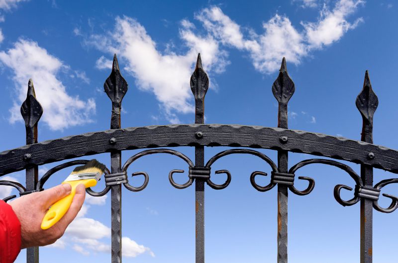 Wrought Iron Gate Restoration
